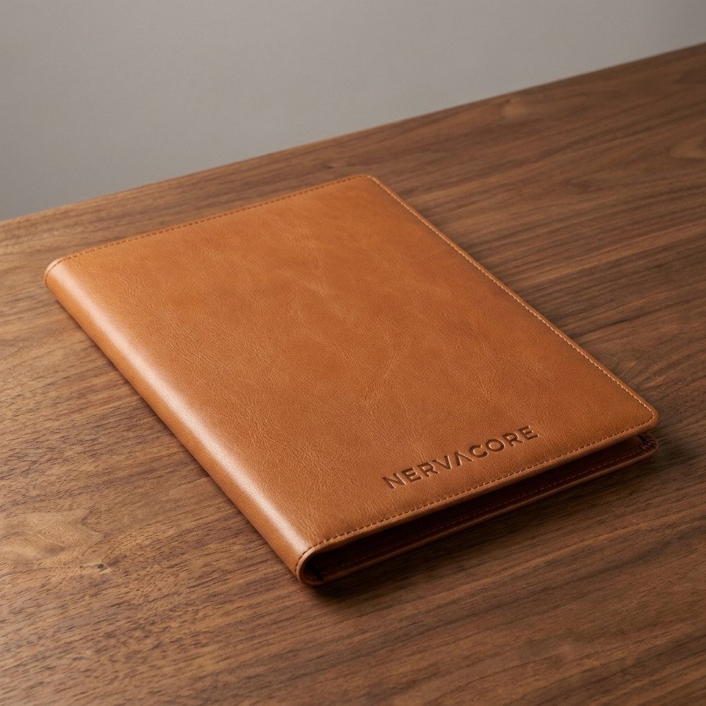 Full-Grain Leather Portfolio