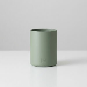 Powder-Coat Steel Pen Cup